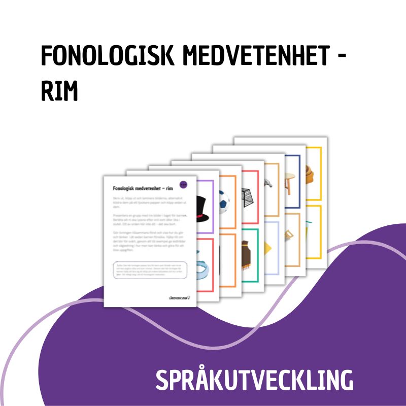 Fonologisk medvetenhet - rim