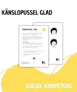 Känslopussel Glad
