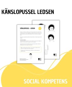 Känslopussel Ledsen