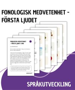 Fonologisk medvetenhet - Första ljudet 2
