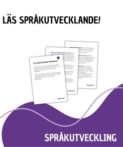Läs språkutvecklande tillsammans!